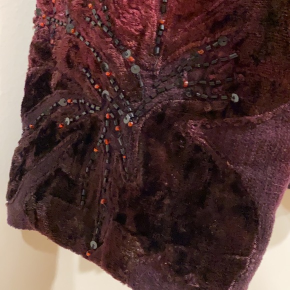 Gorgeous Plum Velvet Suit Jacket by Chico’s - Picture 6 of 11